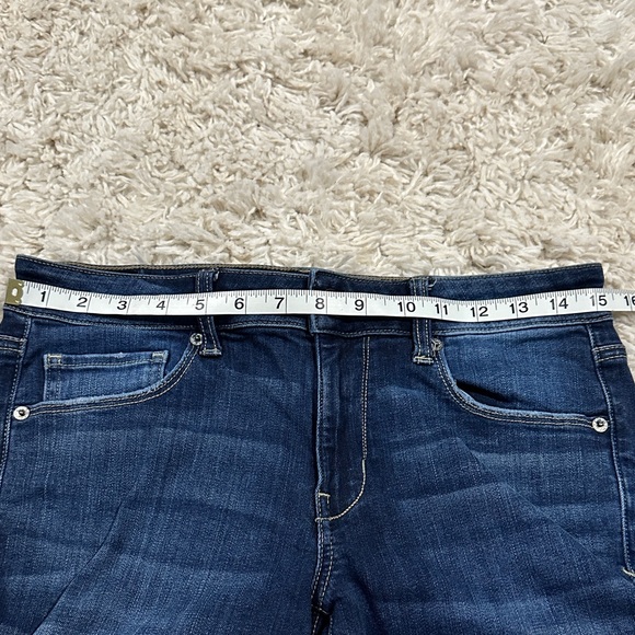 Women’s American Eagle Outfitters Dark Indigo Skinny Jeans - Picture 12 of 14